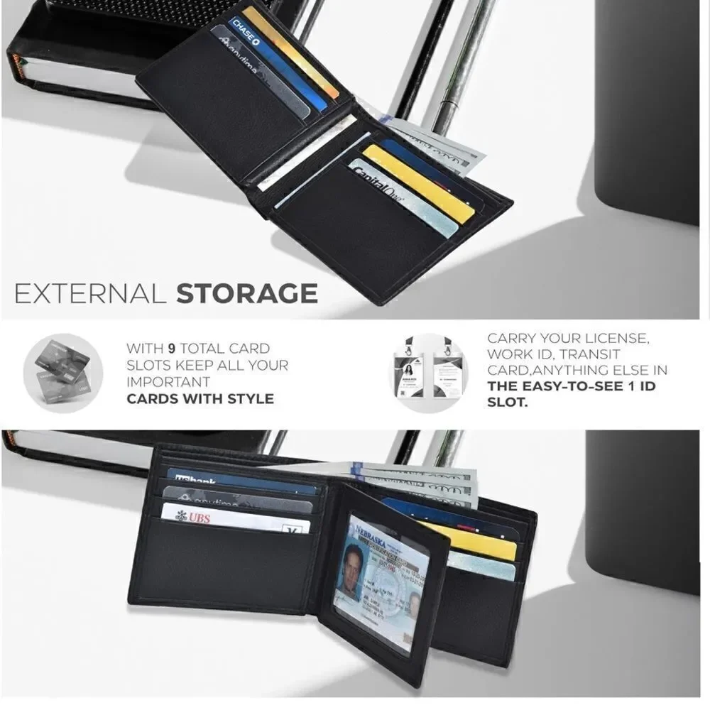 Leather Bifold Wallet